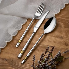 Esranın Dünyası Aryıldız Decor Prestige Plus 84 Parça 12 Kişilik Çatal Kaşık Bıçak Takımı