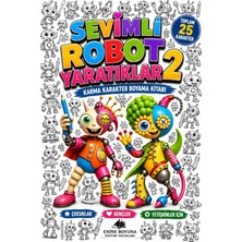Enine Boyuna Eğitim Sevimli Robot Yaratıklar 2