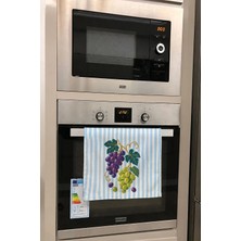Valerine Life El Kurulama Havlusu 30X50CM Mutfak, Fırın Için Pamuklu Emici Bağ Bereketi