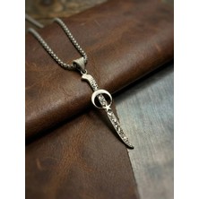 Velcari Minimalist Stil Paslanmaz Çelik Erkek Kolye