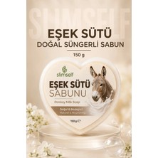 Slimself Eşeksütü Doğal Süngerli Sabun
