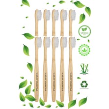 Pharma Acqua 10 Lu Beyaz Bambu Diş Fırçası