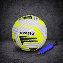 Muon Sports Çocuk ve Gençlere Özel Kaliteli ve Pompa Hediyeli 4 Astar Renkli Desenli No:5 Futbol Topu