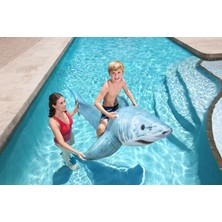 Bestway Köpek Balığı Binici - Gerçekçi Köpek Balığı Binici - Binici Köpek Balığı - Köpek Balığı Binici 183X102 Cm.