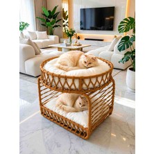 Tasaryum Kedi & Köpek Ranzası Yatağı Modern Tasarım