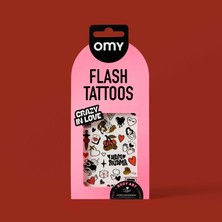 OMY Flash Tattoos Geçici Dövme - Crazy In Love