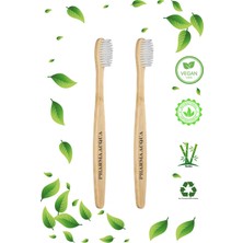 Pharma Acqua 2 Li Beyaz Bambu Diş Fırçası
