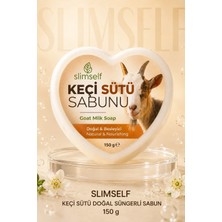 Slimself Keçisütü Doğal Süngerli Sabun