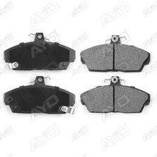 Ayd 60009B Ön Fren Balata Honda Civic 1.6l D16 Vtec Vtı 01-05 / 1.6l D16A Euro 96-99 Aşınma Ikaz Kontağı Mevcut 45022S6DE51-45022S74E10-45022ST3E30