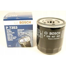 Peugeot 301 1.2 Vtı 2012-2018 Bosch Yağ Filtresi F026407396 (Hmy-Hmz)