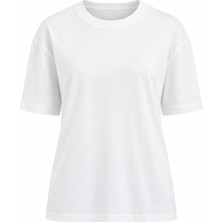 Zelish My Sister Ekru Özel Dikişli  Bisiklet Yaka Tshirt