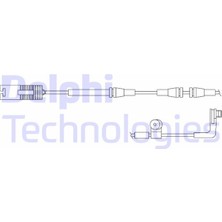 Delphi Delphı LZ0172 Balata Fisi Arka Bmw E65 E66 34356778038