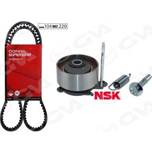 Dongıl KIT104RU22 Triger Kayiş Seti (Eksantrik Seti) Honda Civic 1.4l D14Z6 1.6l D16V1 D16W7 Vtec Ep Es Eu 01-05 (1 Kayiş + 1 Rulman + 1 Yay) 14400PLM014-14520PLC335-14516PLC000
