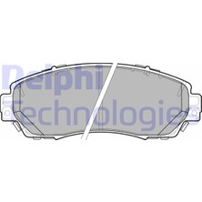 Delphi Delphı LP2710 Ön Fren Balata Honda Cr-V 1.6l N16A2 I-Dtec Dizel Otomatik Vites 4x4 (Re6 Kasa) 13-> - (Aşınma Ikaz Soketli) 45022SHJA50-45022SHJA00-45022T1GG01