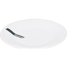 Bezos Beyaz 7ınc 7no 18CM Tek Pasta Tabak 1 Adet