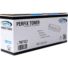 Bezos Pfx Brother TN871XLY MFC-L9630CDN Sarı Yüksek Kapasiteli Toner 9k