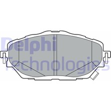 Delphi Delphı LP3378 Ön Fren Balata Toyota C-Hr 1,2l 8nrfts NGX10 16-> / 1,8l 2zr-Fxe Hybrid ZYX10 ZYX11 16-> 04465F4020-04465F4010-04465F4021