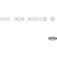 Corteco 19036626 Fren Hortumu On Land Rover Freelander Iı L359 06>14 LR040770