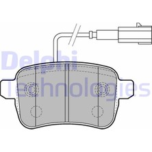 Delphi Delphı LP2222 Arka Balata Fişli Alfa Romeo Giulietta 09> 1.4 Tb 1.6jtd 77365357-71770092