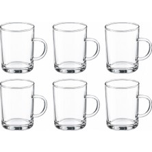 Simax Conical 6’lı 200 ml Borosilikat Cam Kupa Seti | Çay ve Kahve Kupası