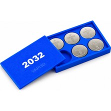 Yapı3D YAPI3D CR2032 Pil Saklama Kutusu – Sürgülü Kapaklı CR2032 Pil Organizeri,