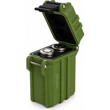 Yapı3D YAPI3D Rugged 21700 Pil Saklama Kutusu – 21700 Uyumlu 2’li Pil Organizeri, Kapaklı Pil Muhafaza ve Düzenleme