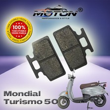 Moton Mondial Turismo 50 Tam Uyumlu, Yüksek Kaliteli Ön Disk Fren Balatası
