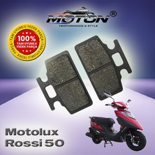 Moton Motolux Rossi 50 Tam Uyumlu, Yüksek Kaliteli Ön Disk Fren Balatası