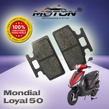 Moton Mondial Loyal 50 Tam Uyumlu, Yüksek Kaliteli Ön Disk Fren Balatası
