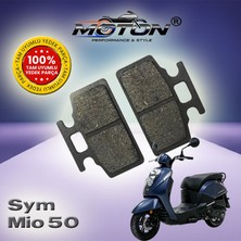 Moton Sym Mio 50 Tam Uyumlu, Yüksek Kaliteli Ön Disk Fren Balatası
