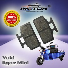 Moton Yuki Ilgaz Mini Tam Uyumlu, Yüksek Kaliteli Ön Disk Fren Balatası