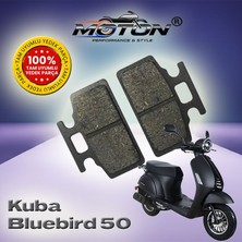 Moton Kuba Bluebird 50 Tam Uyumlu, Yüksek Kaliteli Ön Disk Fren Balatası