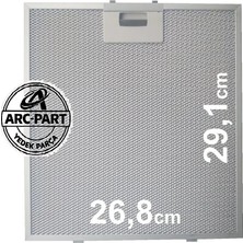 ARC-PART Silverline 3261 Alüminyum Filtre 26,8 x 29 cm – Metal Filtre