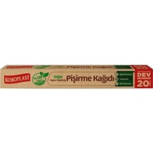 4 Adet Koroplast Pişirme Kağıdı Doğal Hazır Kesilmiş 20'li