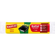 Koroplast Battal Boy Çöp Torbası 7'li