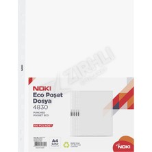 2 Adet Noki Eco Poşet Dosya 100'LÜ Paket