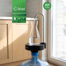 Kiwi KWP-8521 Stantlı Damacana Pompası - Siyah - 15X16 cm