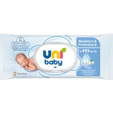 Uni Baby Yenidoğan & Premature Islak Mendil 40'lı 2 Adet