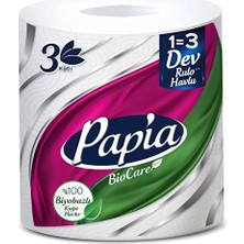 3 Adet Papia Biocare Jumbo Havlu 1=3