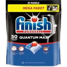 Finish Quantum Max Bulaşık Makinesi Kapsülü 50'li