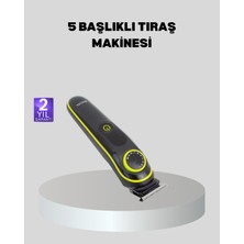 Erkek Bakım Seti – Kablosuz Şarjlı Tıraş Makinesi, Su Geçirmez ve Sessiz Motorlu - Lisinya