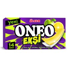 Ülker Oneo Slims Ekşi Elma ve Limon Aromalı Sakız - 27 Gram - 108 Adet