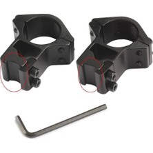 Nikula-25.4mm Dürbün Için 11MM Yüksek Havalı  / Av Tüfeği Ayağı ( Lisinya )