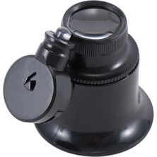 NIKULA-20X Büyütmeli,saat,takı Onarım Için Cam Lensli Optik Işıklı  Göz BÜYÜTEÇ-MG13B--9A ( Lisinya )