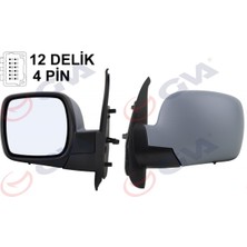 GVA Dpmix-Hb Diş Dikiz Aynasi Sol Kangoo 08 Elektrikli Isitmali Astarli Konveks 5 Fiş VM-6131EHPL