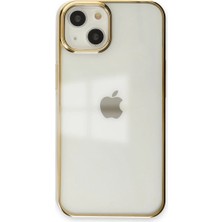 Apple iPhone 14 Plus Kılıf Element Silikon - Gold