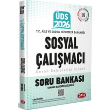 Data Yayınları T.c. Aile ve Sosyal Hizmetler Bakanlığı Üds Sosyal Çalışmacı Kadrosu Soru Bankası (Karekod Çözümlü)