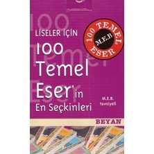 Beyan Yayınları Liseler Için 100 Temel Eser (10 Kitap)