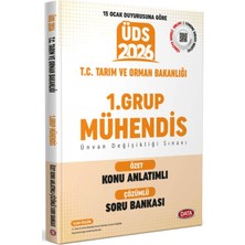 Data Yayınları T.c. Tarım ve Orman Bakanlığı Üds 1. Grup Mühendis Özet Konu Anlatımlı Çözümlü Soru Bankası