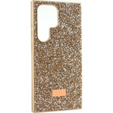 Fantastik Store Samsung Galaxy S23 Ultra Taşlı Kapak Kılıf